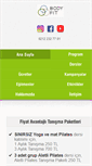 Mobile Screenshot of bodyfitturkiye.com